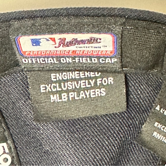 Men's New Era Seattle Mariners Navy/Aqua Alternate On-Field 59FIFTY Fitted Cap - Picture 5 of 8